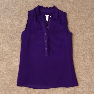 J. Crew Natasha Ruffle Blouse